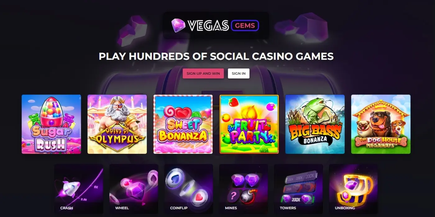 Games at Vegas Gems