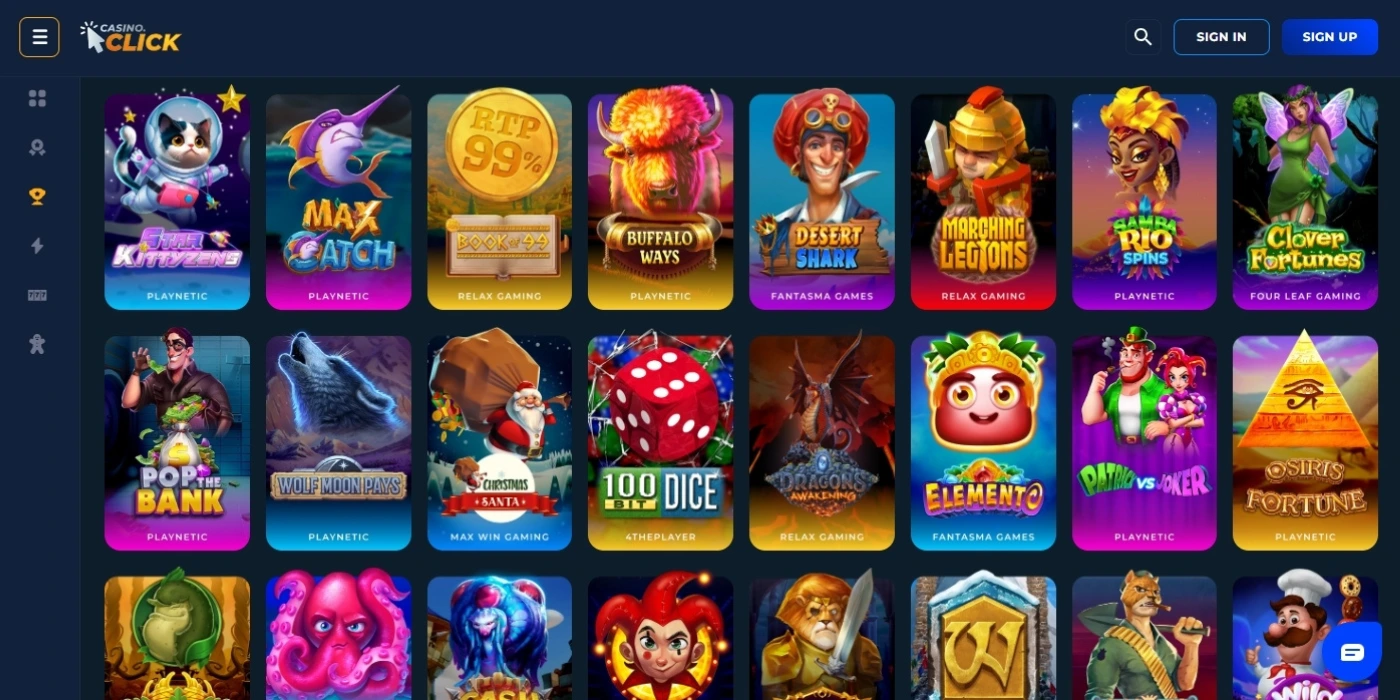 Games at Casino.click