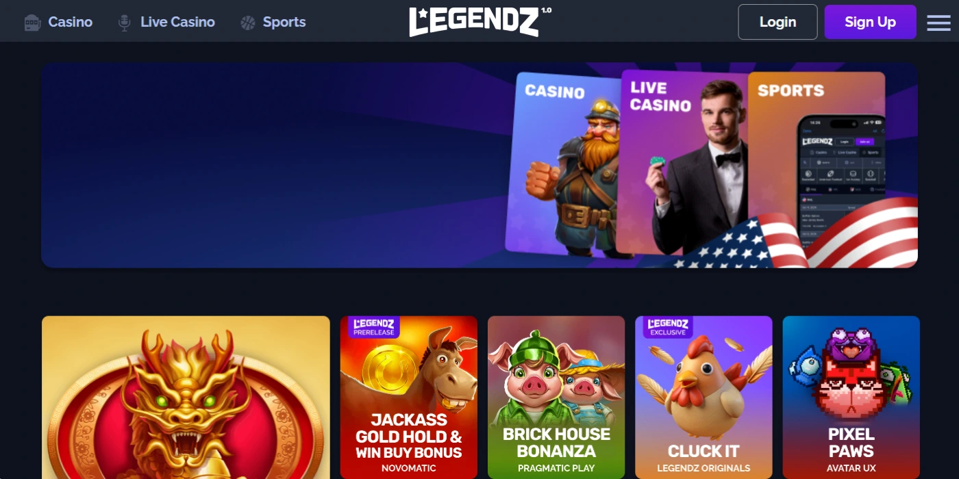 Legendz Casino Sweepstakes Casinos