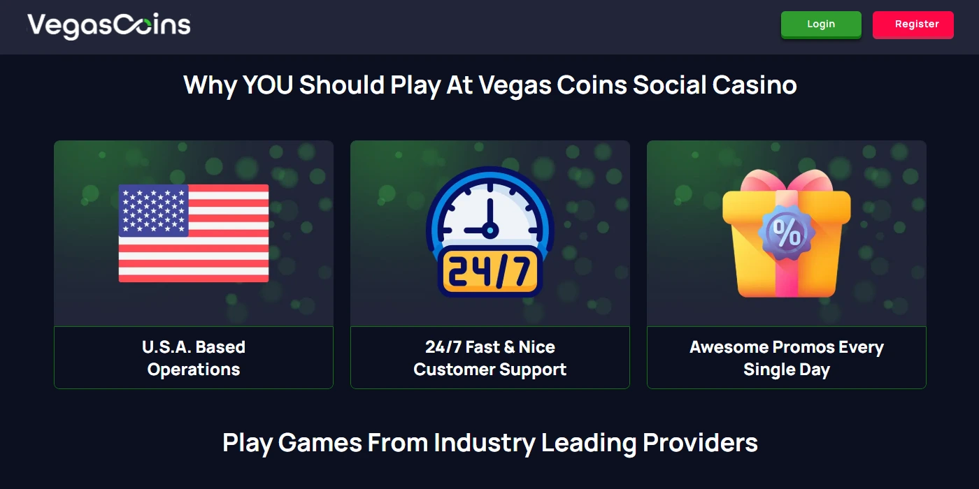 Is Vegas Coins a Legit Sweepstakes Casino?