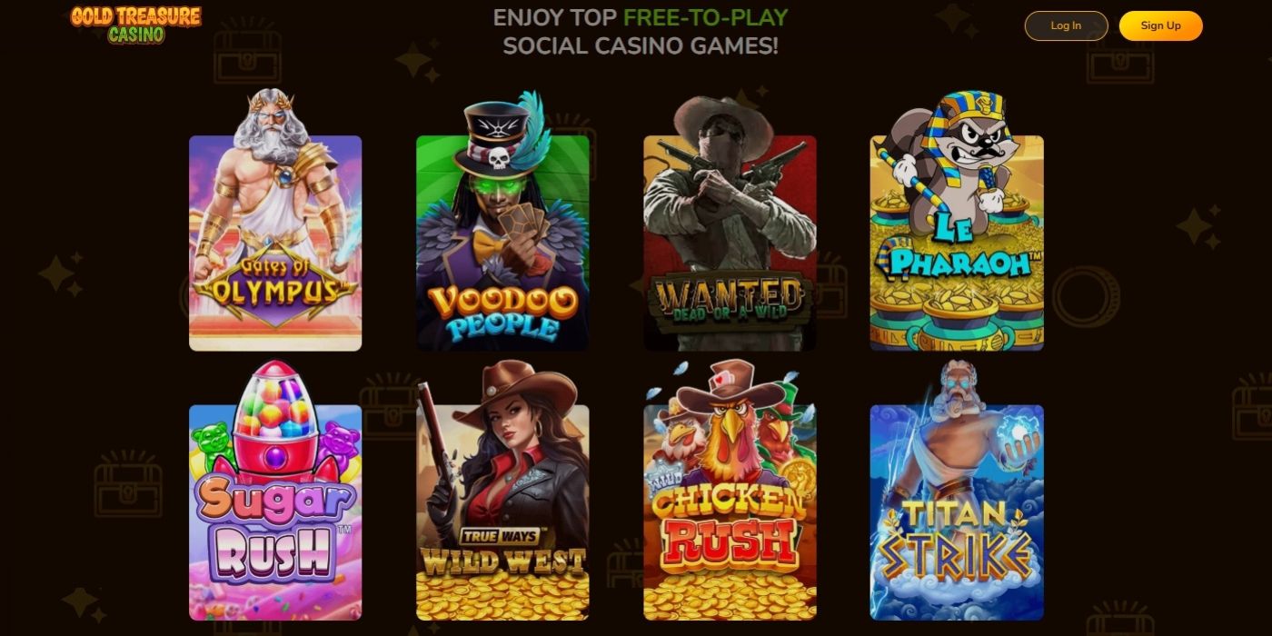 Games at Gold Treasure