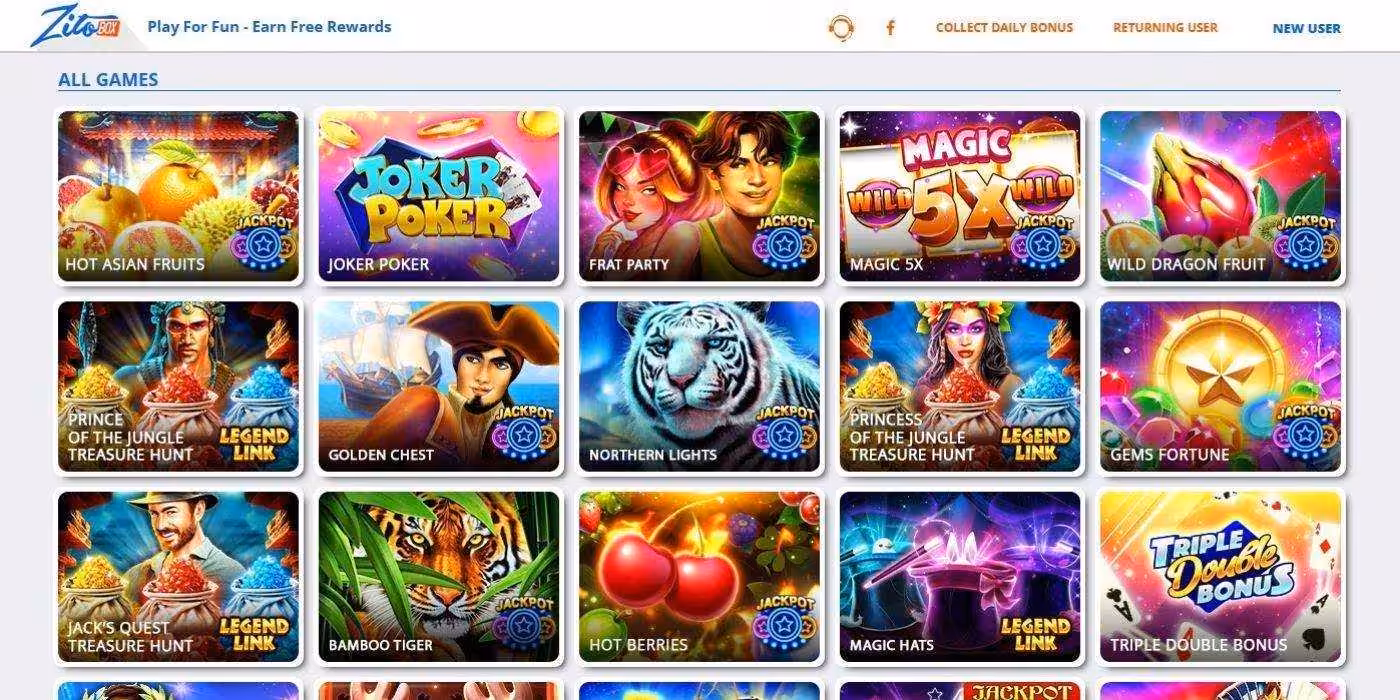 Games at ZitoBox