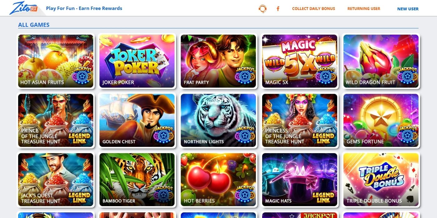 Games at ZitoBox