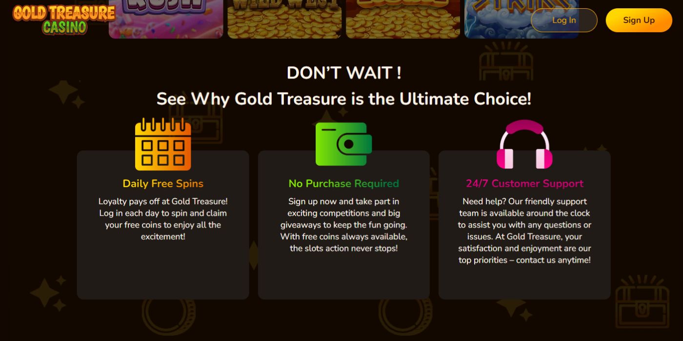 How Gold Treasure Works