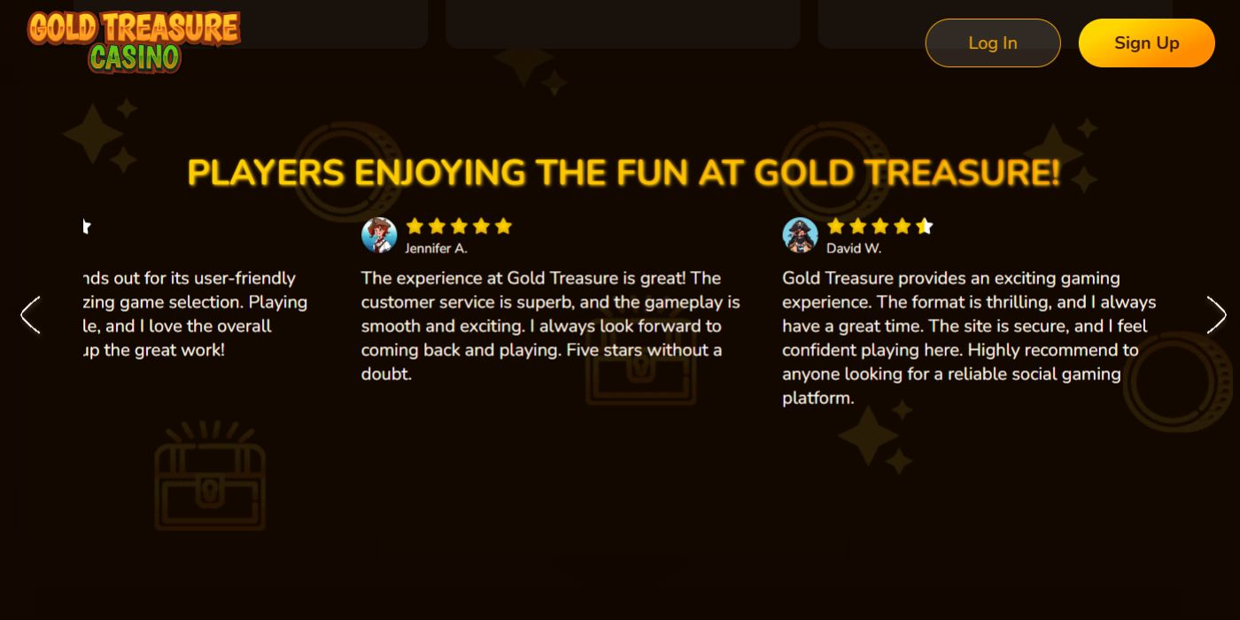 User Reviews and Community Feedback at Gold Treasure Casino
