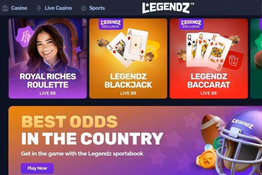 Legendz Casino Sweepstakes Casinos