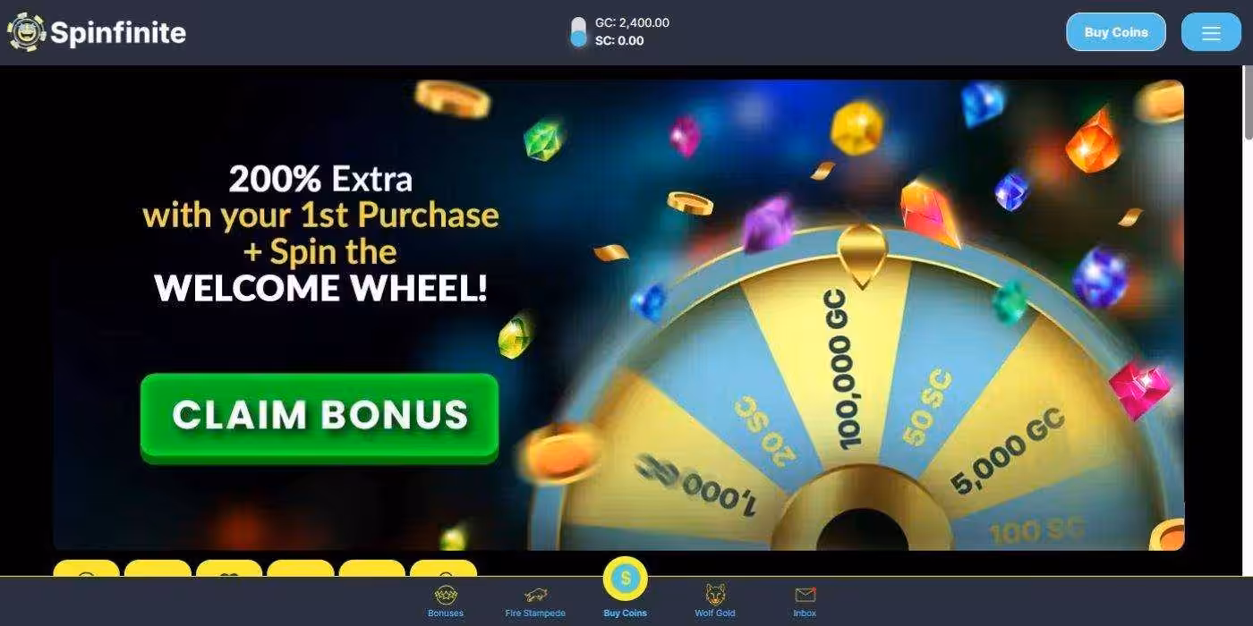 Spinfinite Homepage