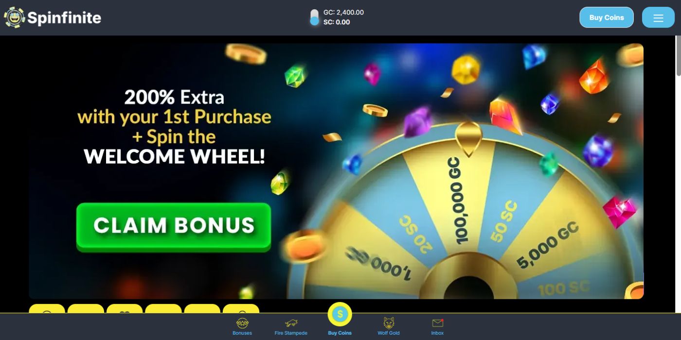 Spinfinite Homepage