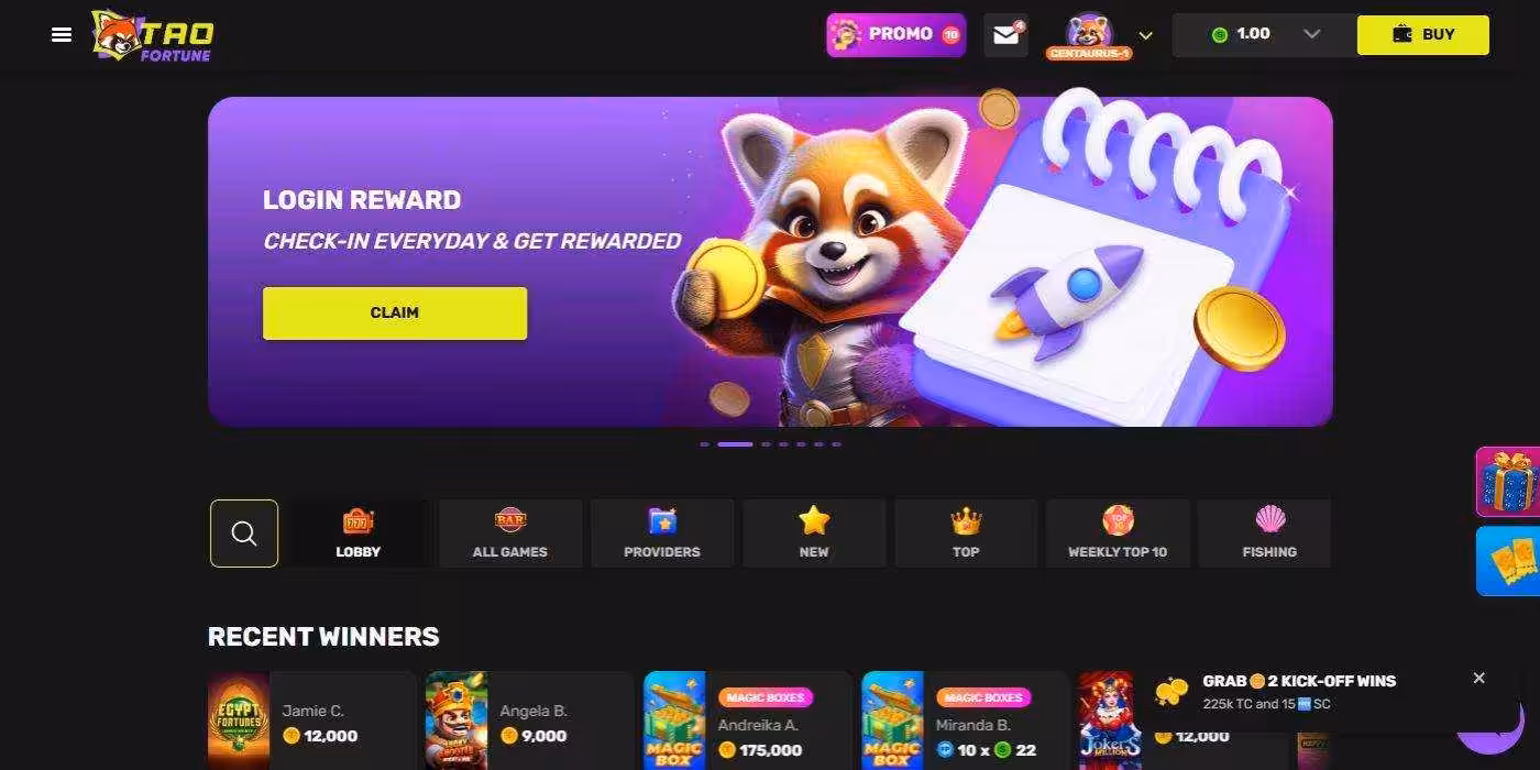TaoFortune Homepage