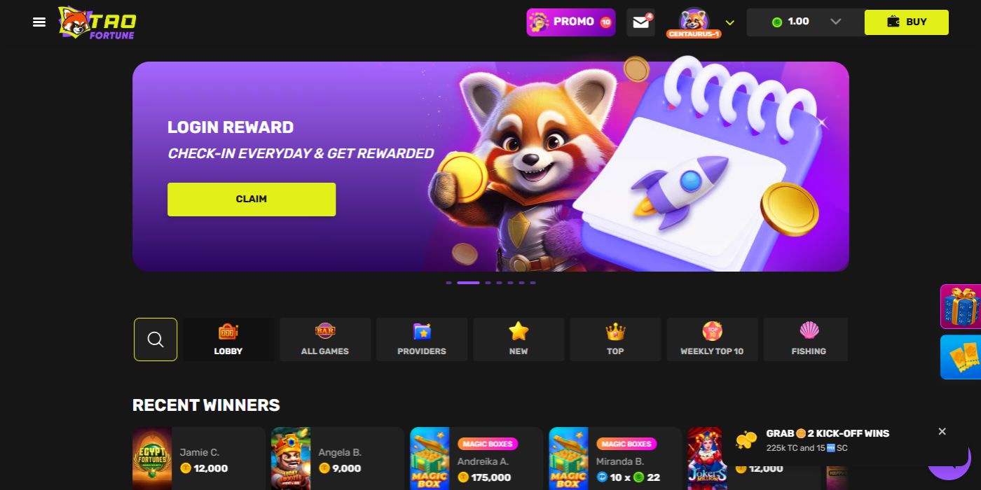 TaoFortune Homepage