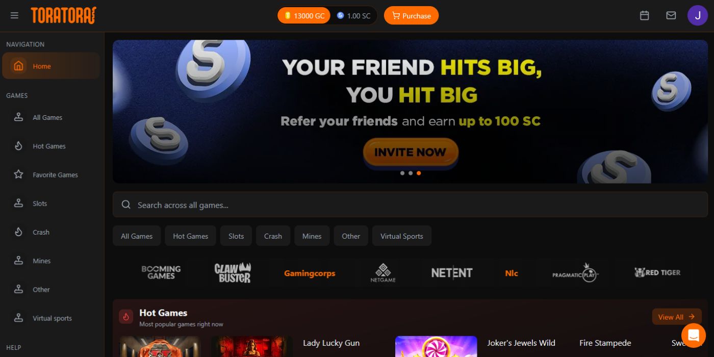 ToraTora New Homepage
