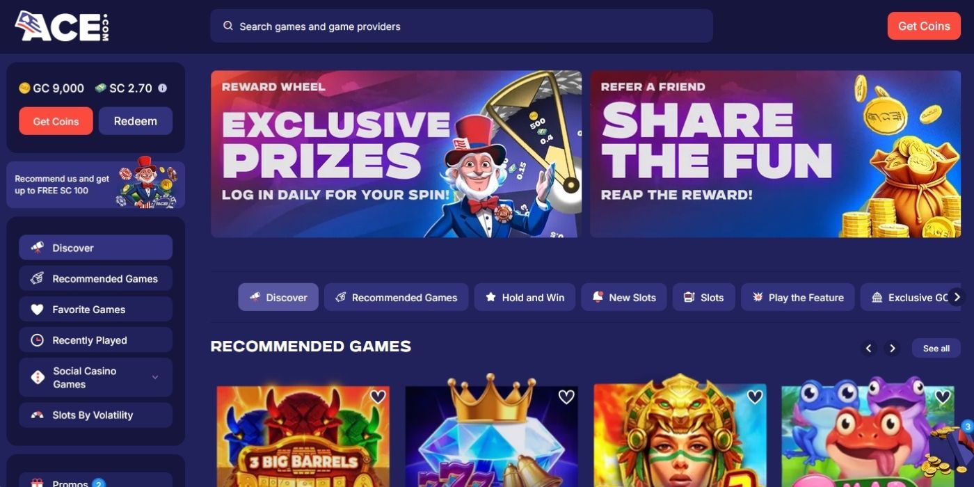 ACE Homepage