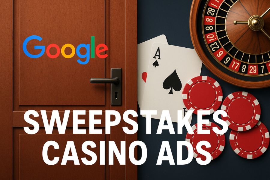 Google Ads Shuts the Door on Sweepstakes Casino Ads