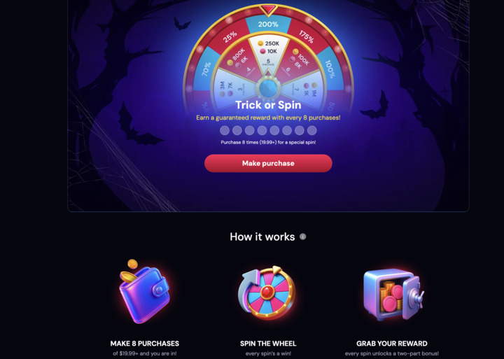 Scarlet Sands Halloween Promotion