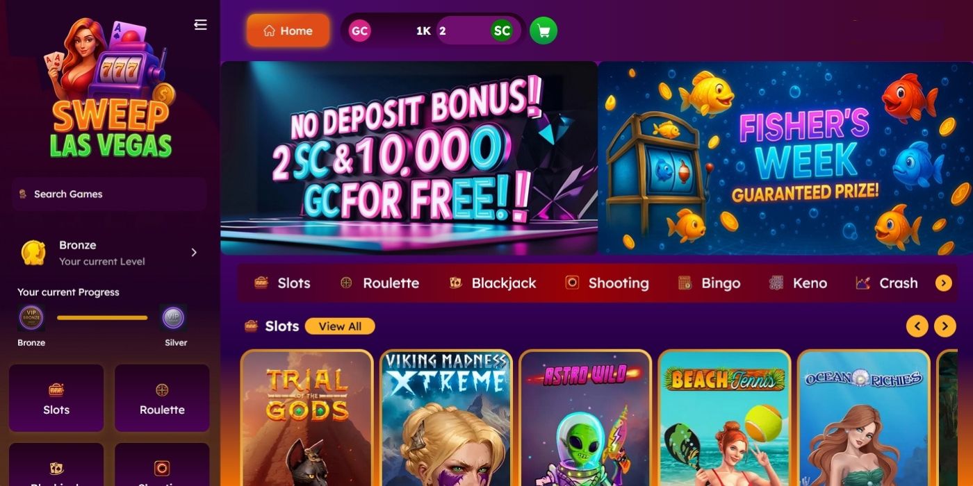 SweepLasVegas Homepage