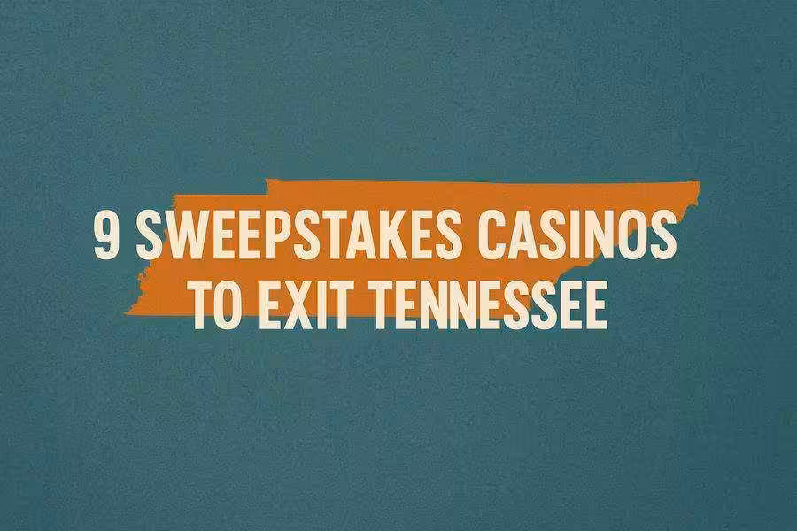 Tennessee graphic with text about casinos exiting the state.