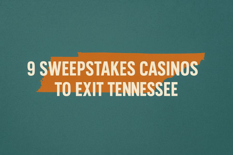 Tennessee graphic with text about casinos exiting the state.