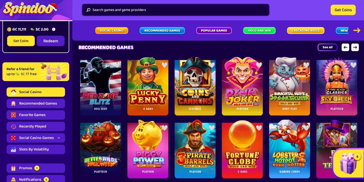 Spindoo New Homepage