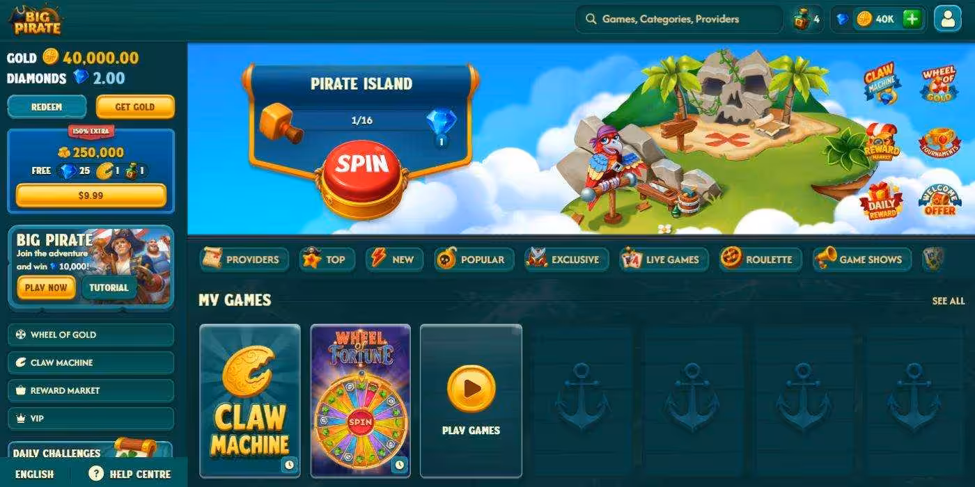 BigPirate Homepage