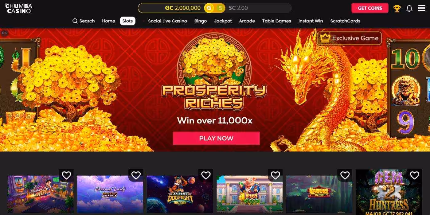 Chumba Casino Virtual Gaming Worlds