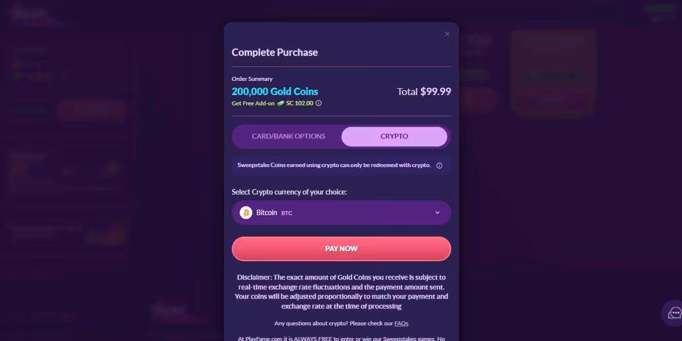 PlayFame Crypto