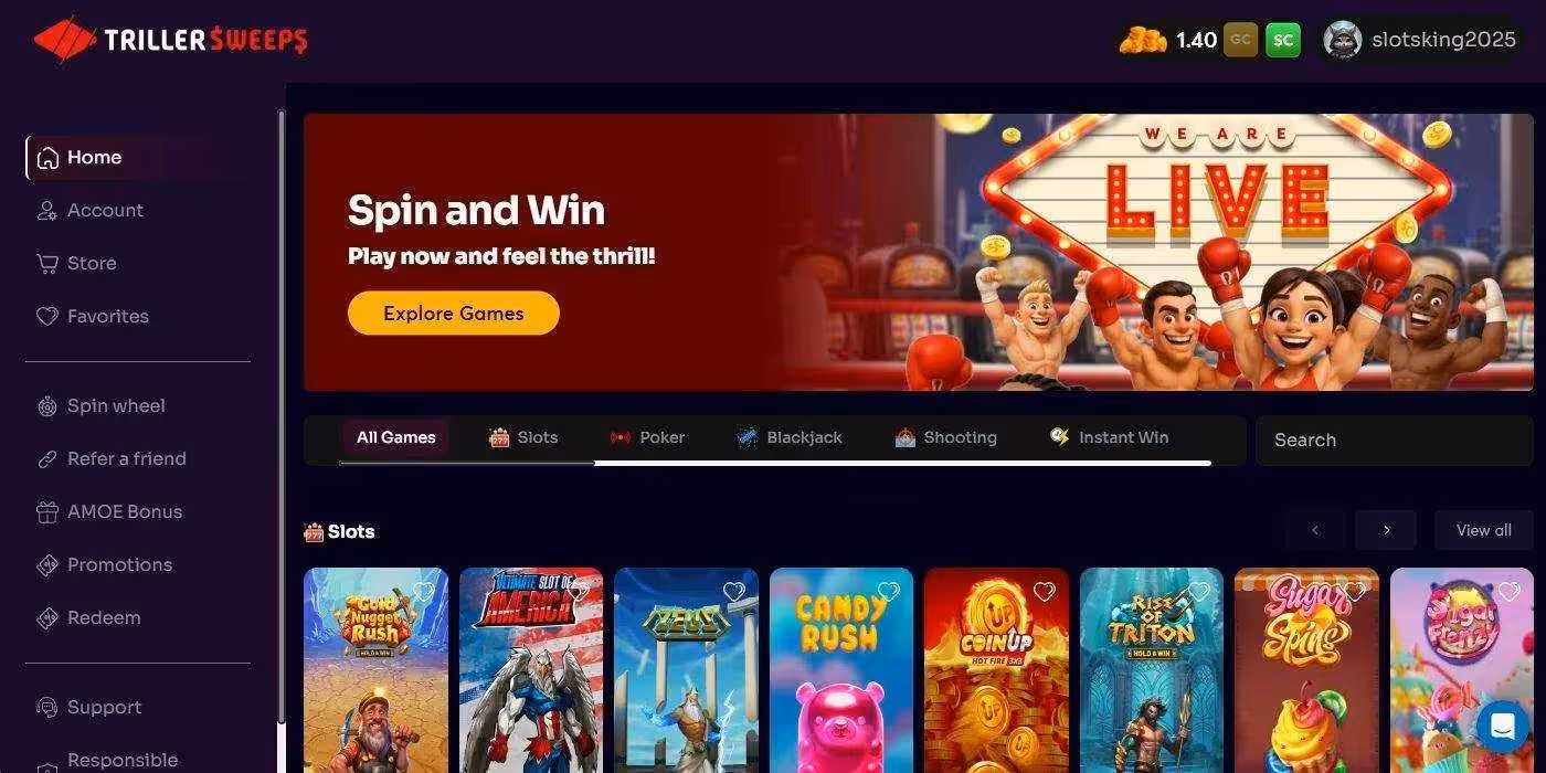 TrillerSweeps Crypto