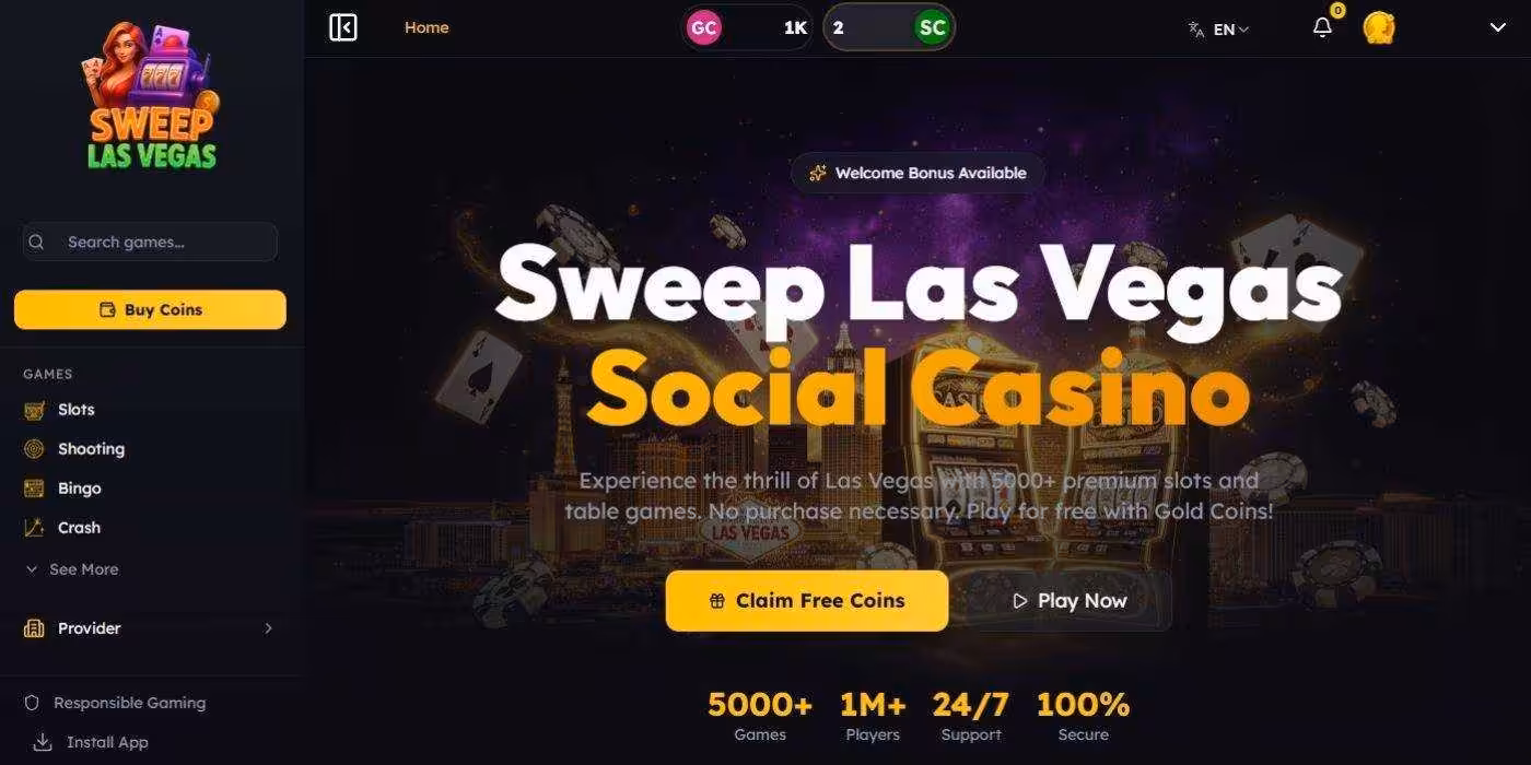 SweepLasVegas Homepage Pennsylvania