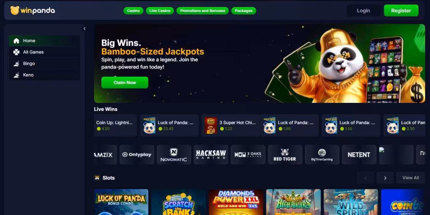 Win Panda Homepage Pennsylvania