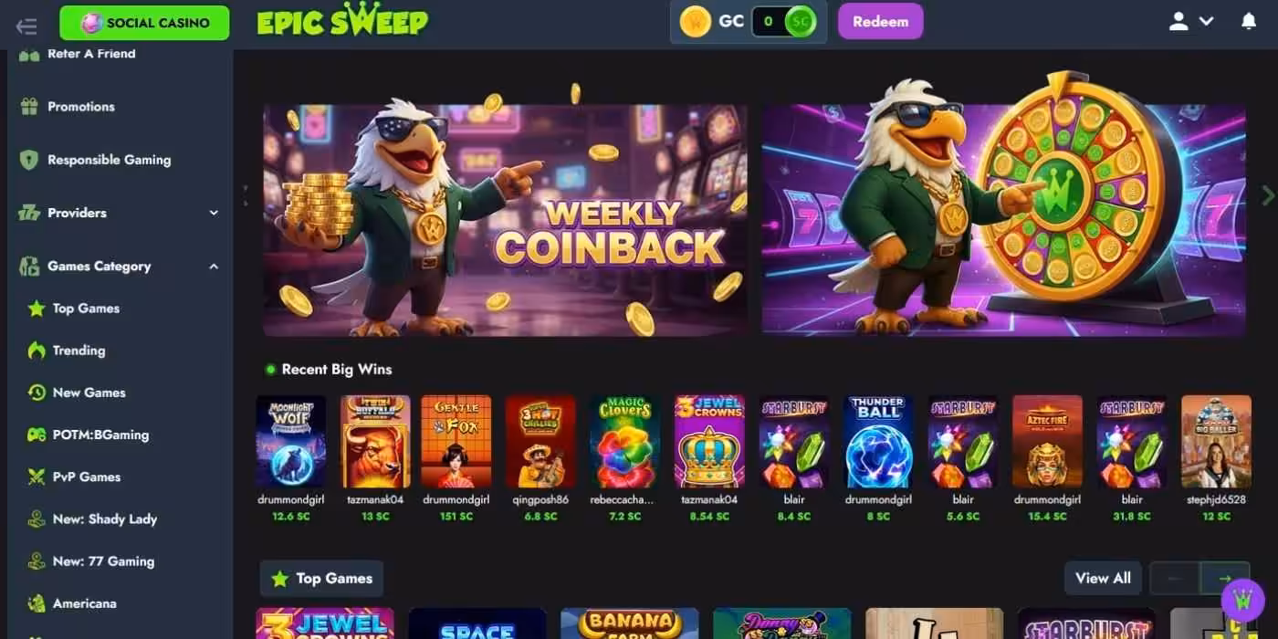 EpicSweep Crypto