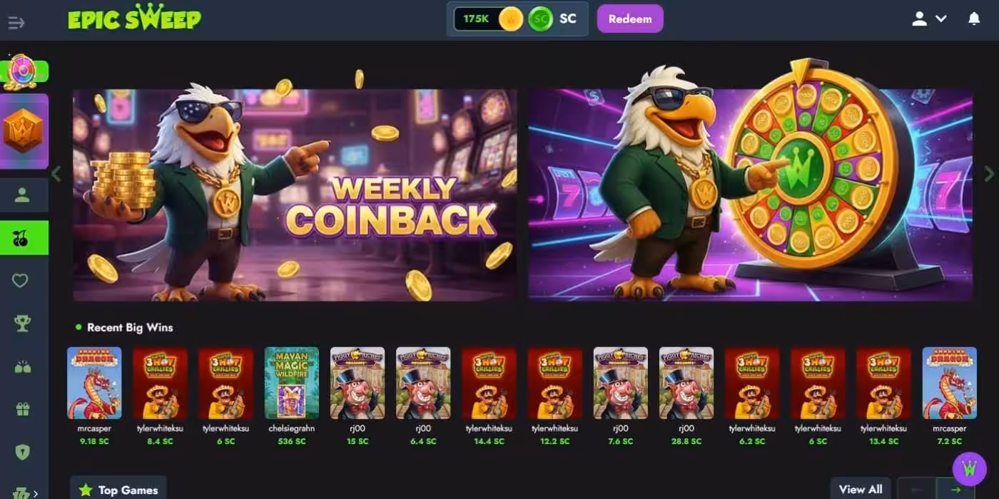EpicSweep Homepage