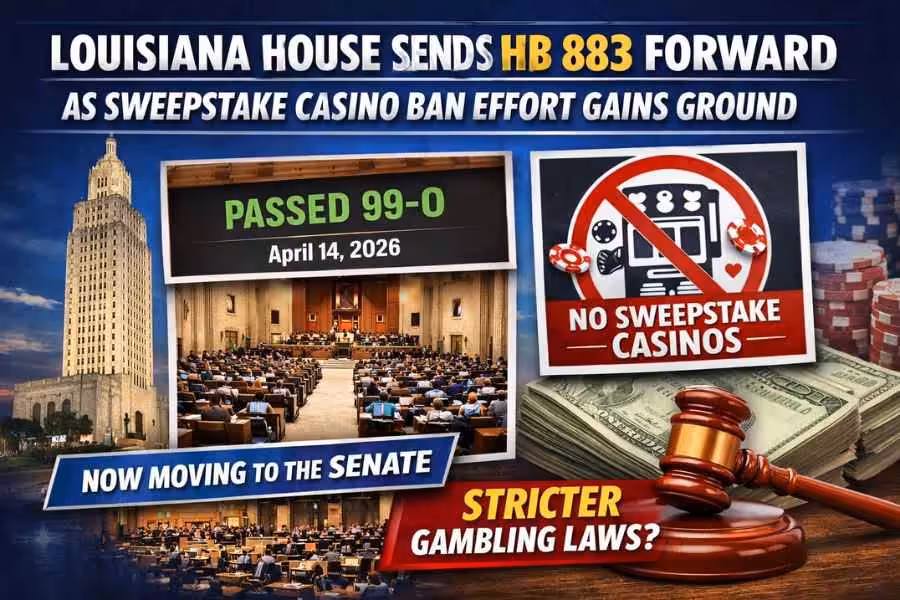 Louisiana Advances Sweeps Ban Bill HB 883