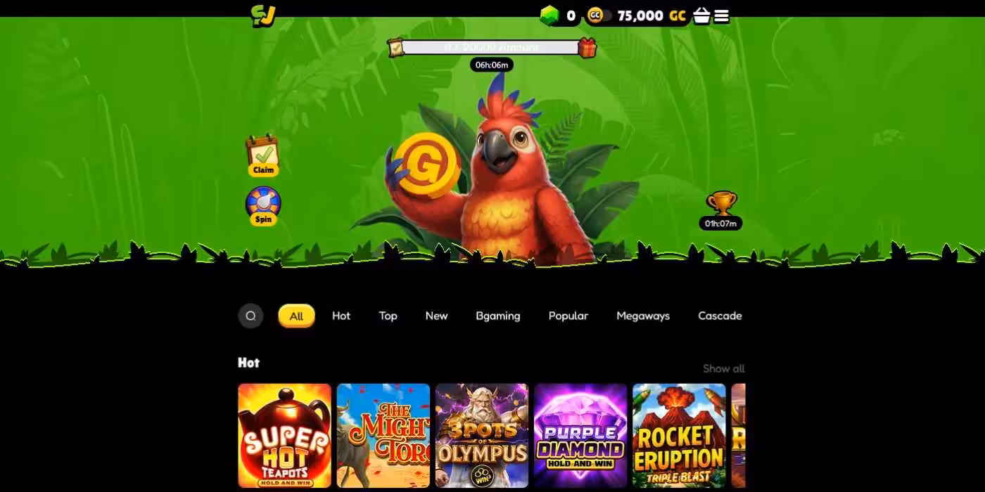 SweepJungle Homepage
