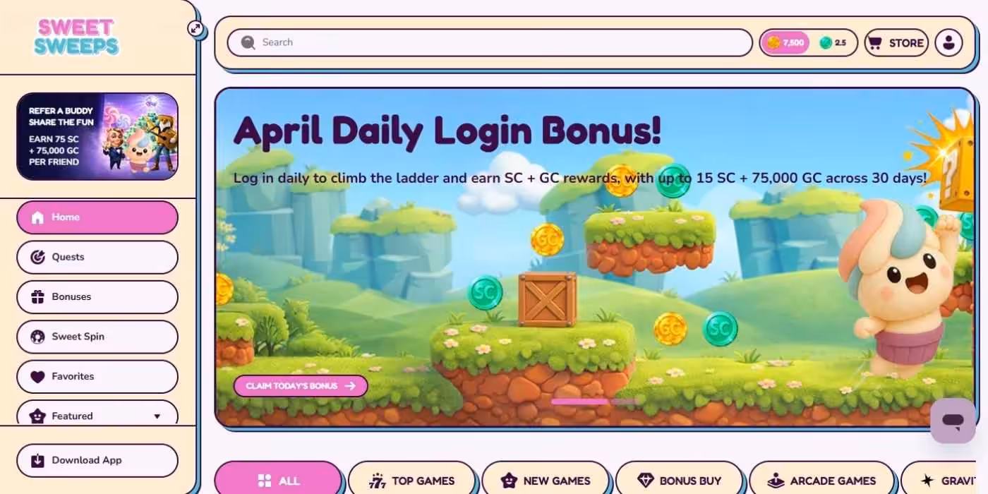 Sweet Sweeps Homepage Ohio